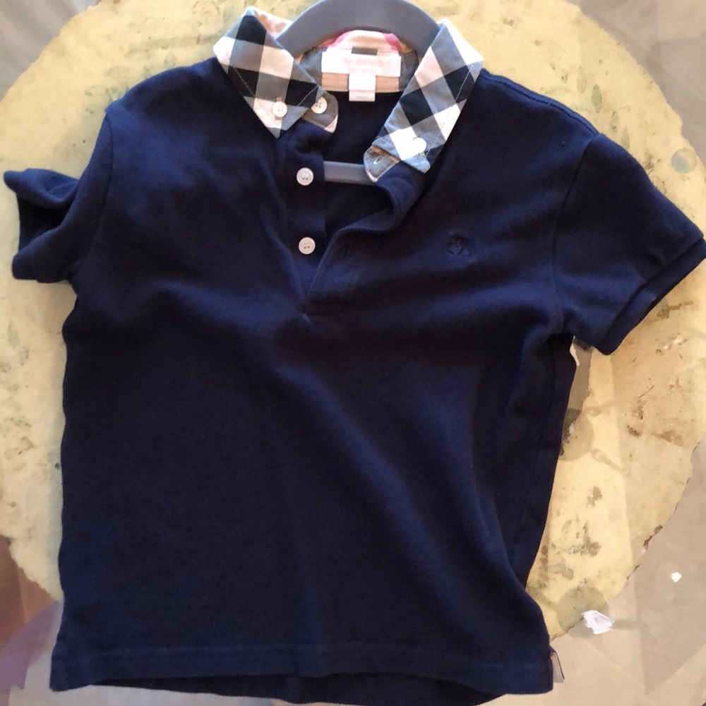 Burberry kids 6y navy T-shirt